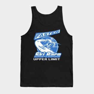 Faster Skiing Winter Sports Race Tank Top